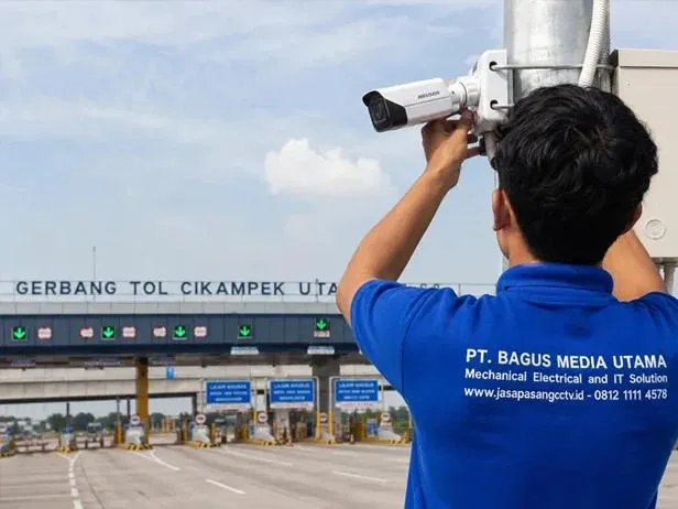Portfolio pemasangan CCTV gudang