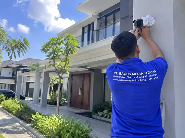 Portfolio pemasangan CCTV rumah