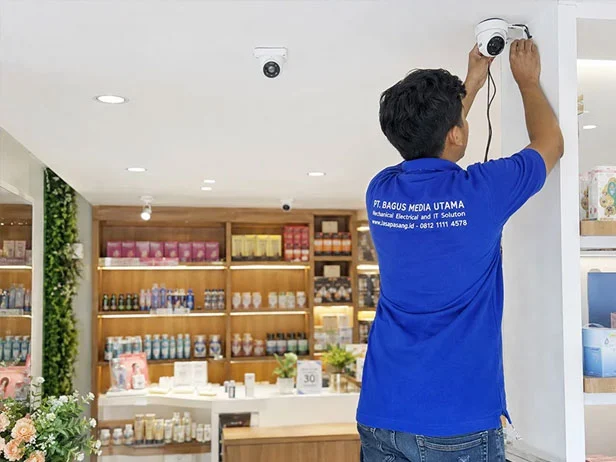 Portfolio pemasangan CCTV toko dan ruko